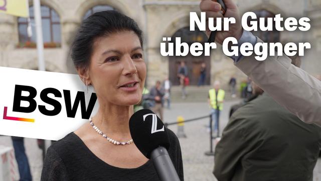 BSWler dürfen nur Gutes über CDU und Grüne sagen
