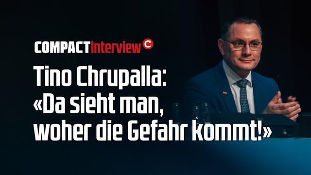 Chrupalla: «Da sieht man, woher die Gefahr kommt!»