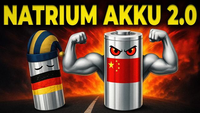 Wieder pennt 🇩🇪?! Chinas Natrium-Akku 2.0 ist keine Überraschung!