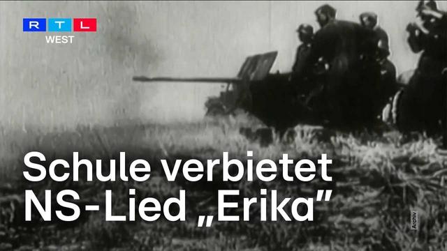 Schule verbietet „Erika“ – Ärger um Lied aus der NS-Zeit | RTL WEST