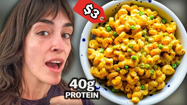 The $3 Mac & Cheese I Can't Stop Making (40g protein)