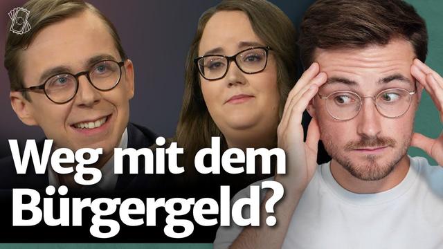 Bürgergeld-Empfänger zerstört CDU! | Reaktion auf Hart aber Fair m. Philipp Amthor & Ricarda Lang