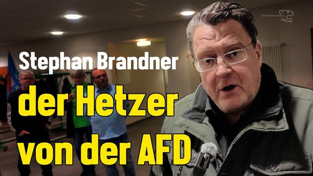 Kurzes Gespräch mit Stephan Brandner (AfD) in Bad Hersfeld