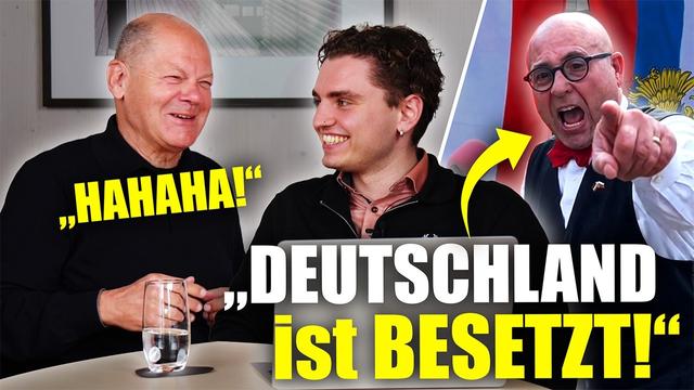 Ich ZEIGE Olaf Scholz REICHSBÜRGER! Er LACHT Sich SCHLAPP 🤣