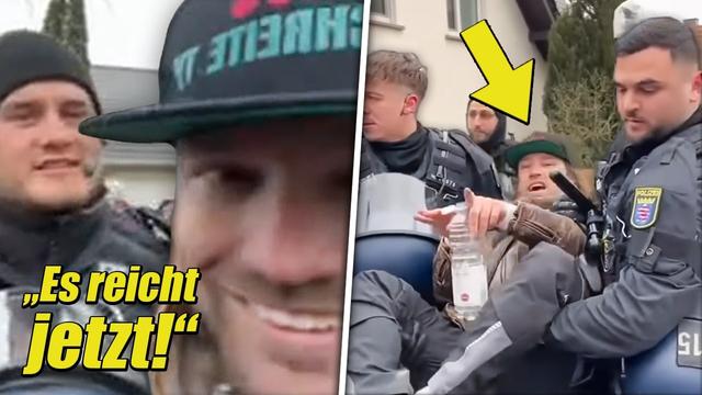 AfD-Dulli WeichreiteTV VERLETZT Einen Polizisten Und Wird VERHAFTET!