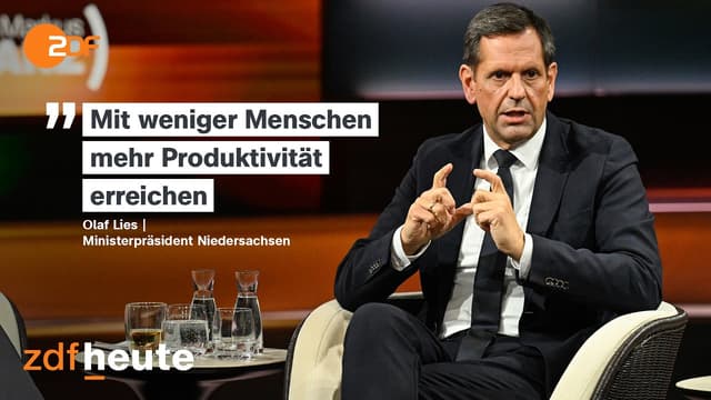 Wie wird Deutschlands Wirtschaft wieder produktiver? | Markus Lanz vom 22. Oktober 2026