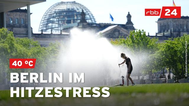 Berlin schwitzt – neuer Hitzerekord | rbb24 Spezial
