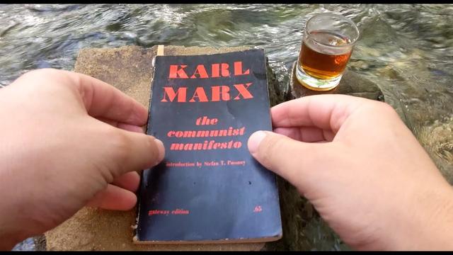 The entire Communist Manifesto but it's a rap