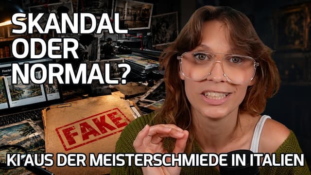 Die gefälschte Galerie: Wie KI den Kunstmarkt übernimmt