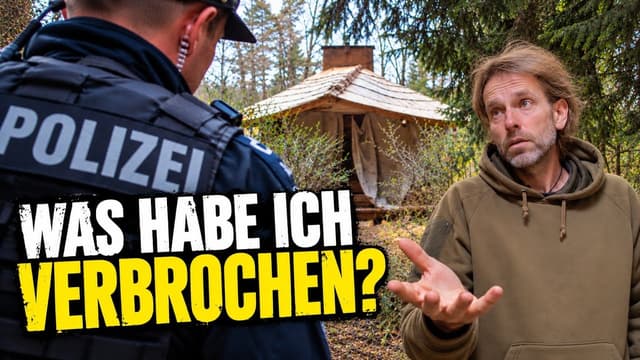 Großeinsatz wegen meiner Waldhütte – was die Presse verschwieg.