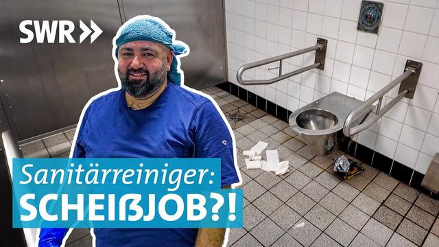 Er putzt die öffentlichen Klos in Stuttgart | So ist es wirklich: Sanitärreiniger