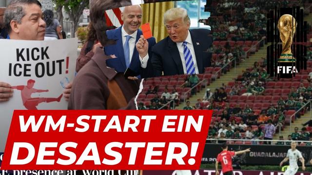 Infantino stinksauer, leere Ränge, Buh-Rufe - und 200.000 Tickets übrig! RIP Fußball WM 2026