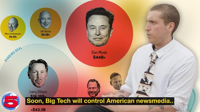 How Billionaires Captured the Media - (5CAST #19) ft. Steven Renderos