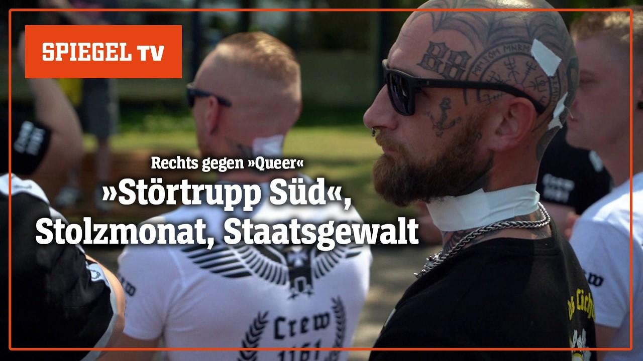 Rechts gegen »Queer«: Mit »Störtrupp Süd«, Stolzmonat und Staatsgewalt  | SPIEGEL TV