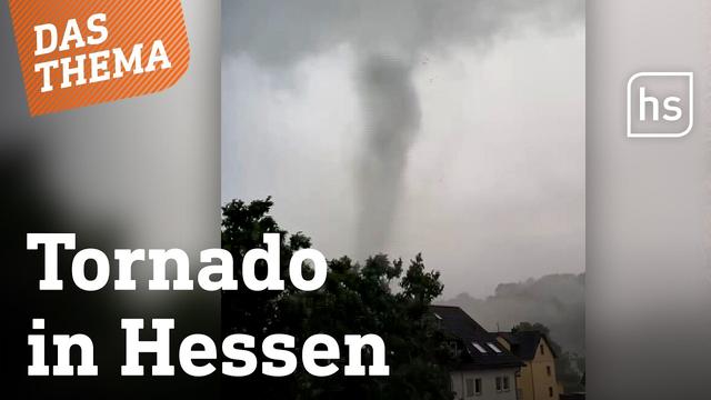 Tornado trifft Solms, reißt Dächer weg