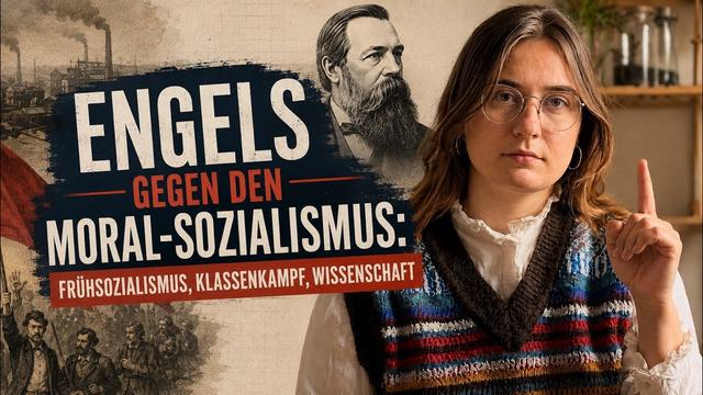 Engels gegen den Moral-Sozialismus: Frühsozialismus, Klassenkampf, Wissenschaft