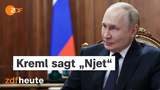 Russland lehnt überarbeiteten Friedens-Plan für Ukraine ab | ZDF-Morgenmagazin