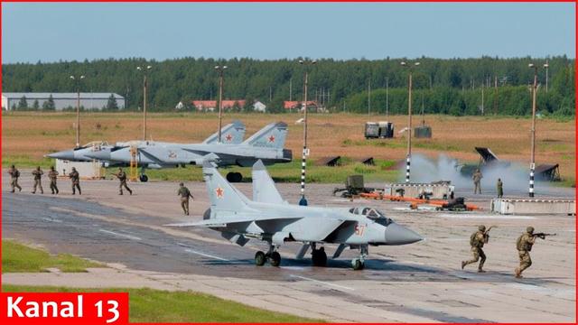 Ukrainian-British joint operation: Capturing of Russian MiG-31 jet along with Kinzhal missile