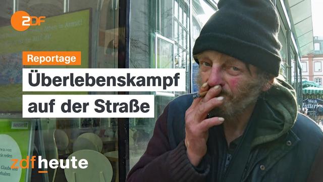 Obdachlos im Winter: Das harte Leben der Frankfurter Wohnungslosen - und was ihnen hilft