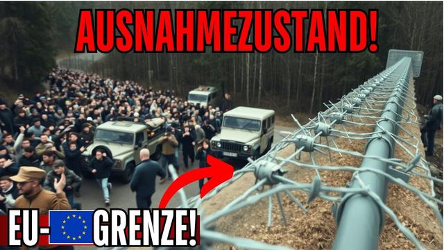 ESKALATION an AUßGRENZE🚨! POLEN verhängt AUSNAHMEZUSTAND nach ersten TOTEN!🚨