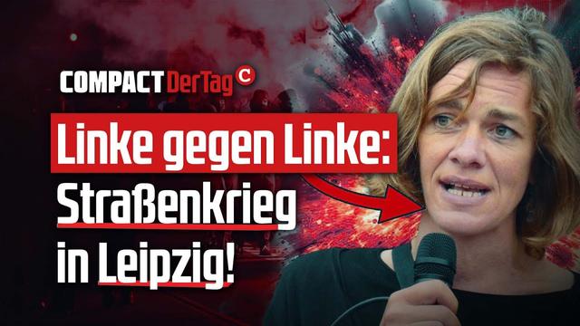 Linke gegen Linke: Straßenkrieg in Leipzig!💥