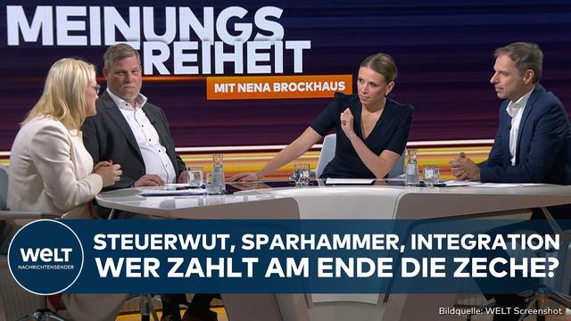 DEUTSCHLAND: Steuerwut, Sparhammer, Integration - Wer zahlt am Ende die Zeche? I MEINUNGSFREIHEIT