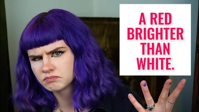 Showing you colors that should be impossible. 