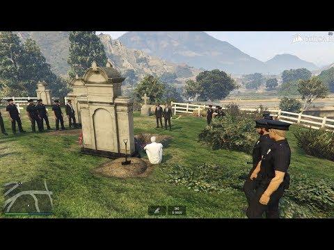 † Manfred Lensch † - Die Beerdigung - VOD - GTA5 Roleplay