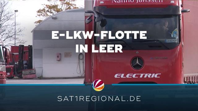 Spedition aus Leer betreibt eine der größten E-Lkw-Flotten Deutschlands