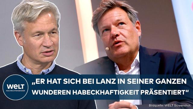 ULF POSCHARDT: "Er hat sich bei Lanz in seiner ganzen wunderen Habeckhaftigkeit präsentiert“