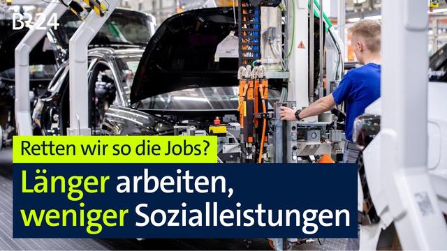 Länger arbeiten – weniger Sozialleistungen | Jetzt red i | BR24