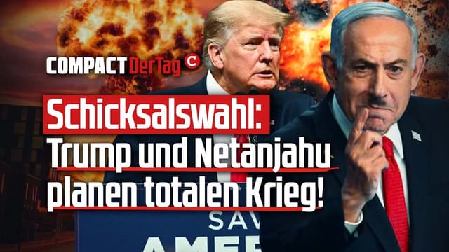 Schicksalswahl: Trump und Netanjahu planen totalen Krieg!💥