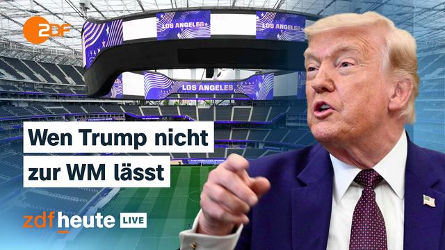 Fußball-WM: Trumps Einreiseverbot trifft somalischen Schiedsrichter Omar Artan | ZDFheute live