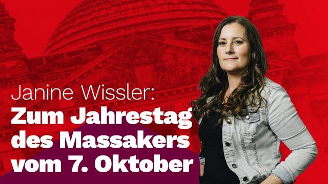 Janine Wissler zum Jahrestag des Hamas-Massakers vom 7. Oktober