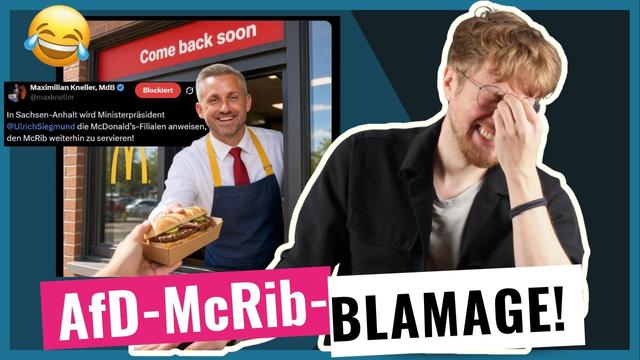 AfD blamiert sich mit Schweinefleisch-Sozialismus!