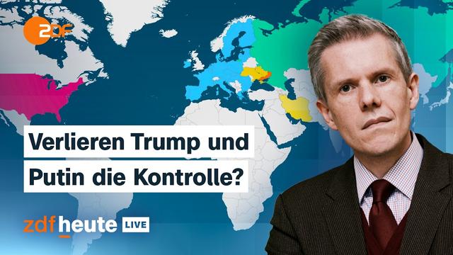 Woran Trump und Putin gerade scheitern – Analyse mit Militärökonom Keupp I ZDFheute live
