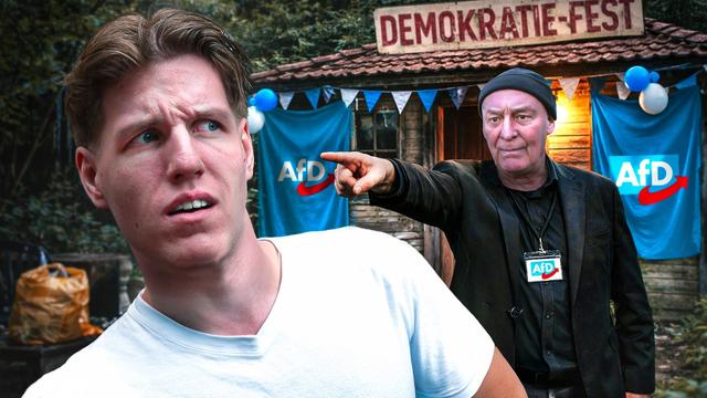 Ich wurde vom AfD Demokratie-Fest geworfen…😭💀