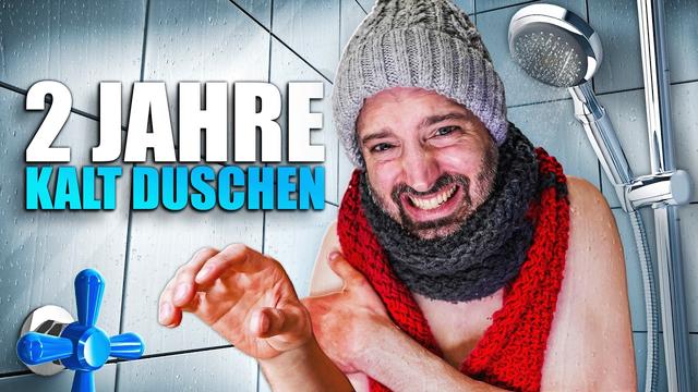 Ich habe 730 Tage eiskalt geduscht 🥶 Selbstexperiment