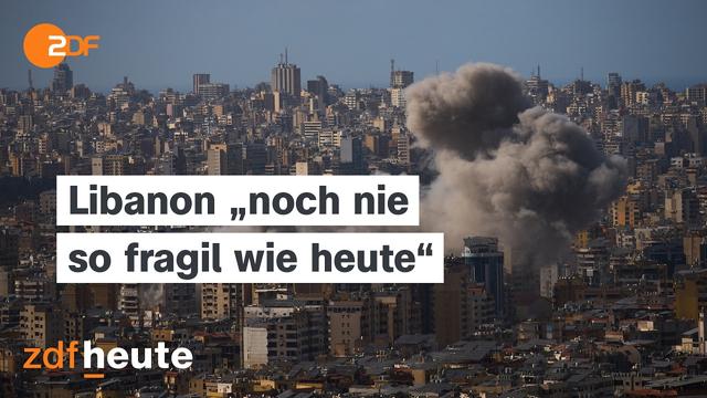 Was der Krieg mit Israel mit dem Libanon macht | heute journal