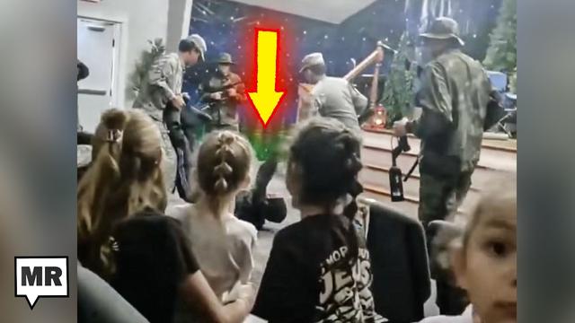 Christian Bible Camp 'Executes' Antifa Protester In Front Of Kids