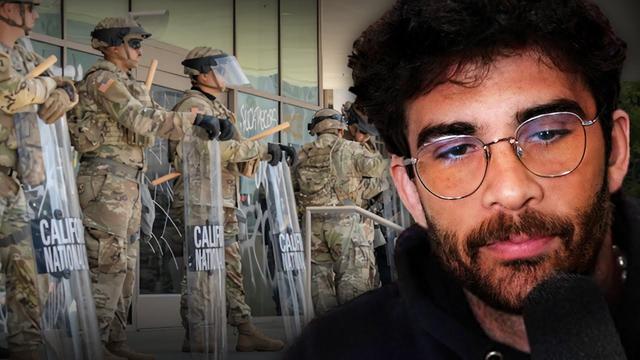 TRUMP DEPLOYS 700 MARINES TO LA