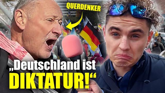 So hart blamieren sich Querdenker in Chemnitz 🤡