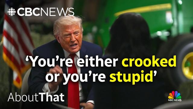 This is why Trump is so hard to interview | About That