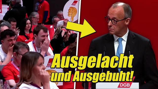Den Spruch Bereut Er! Kanzler Merz BLAMIERT Sich Vor Arbeitern Beim DGB-Kongress!