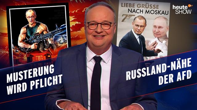 Pflicht zur Musterung | AfD auf Russland-Tour | Klimagipfel-Chaos | heute-show vom 14.11.2025