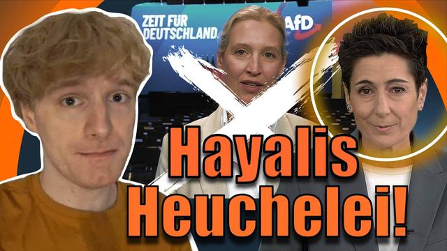 Hayali nervt wieder..🤦🏼‍♂️ (Interview mit Alice Weidel)