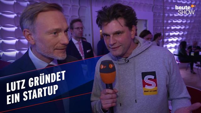 Warum haben es Startups so schwer in Deutschland? Lutz van der Horst sucht Investoren | heute-show