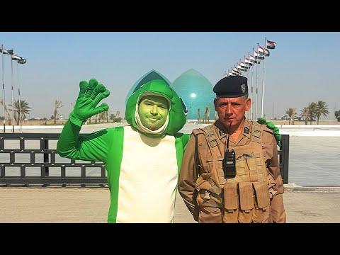walking around iraq as a gecko