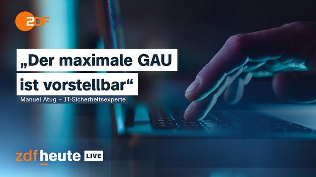 Nach Berliner Hackerangriff: Wie gut schützt sich Deutschland vor Cyberattacken? | ZDFheute live