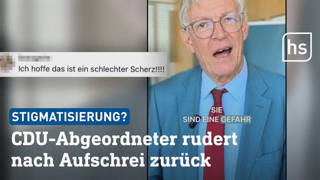 Shitstorm: Geht dieses CDU-Video über psychisch Kranke zu weit? | hessenschau